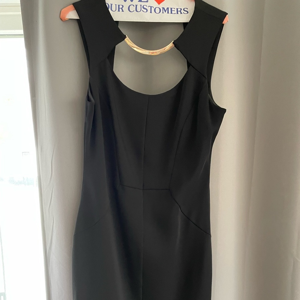 Black dress short